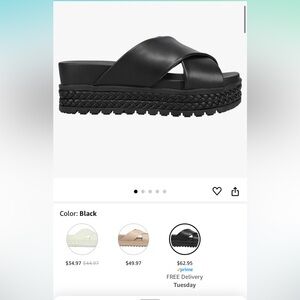 MIA Womens Kornelia Platform Athletic Sandals Casual